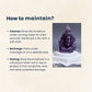 Amethyst Lord Shiva Idol with Shivalingam 11 cm