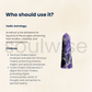 Amethyst Tower – AAA Grade "Natural crystal obelisk for chakra alignment, energy healing & spiritual clarity. Hand-carved from premium-grade amethyst."