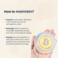 Bitcoin Symbol Selenite Crystal Charging Plate