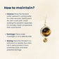 Natural Tiger's Eye Pendant – Certified Healing Crystal for Luck, Wealth & Confidence
