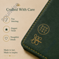 Men's Wallet with Zibu Prosperity Symbol – Premium Vegan Leather Wallet for Success, Abundance & Everyday Elegance
