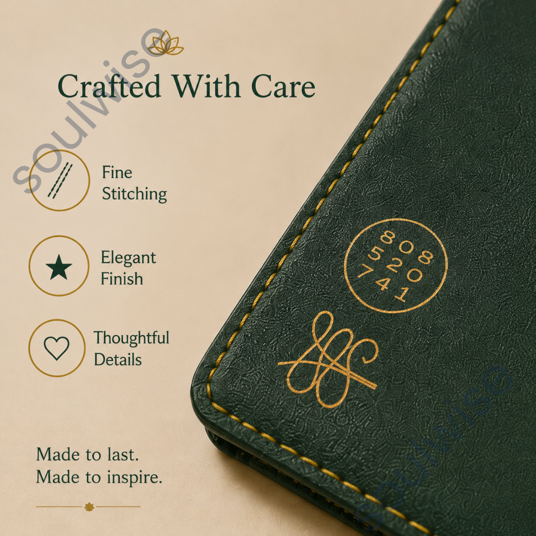 Men's Wallet with Zibu Prosperity Symbol – Premium Vegan Leather Wallet for Success, Abundance & Everyday Elegance