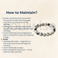 Original Aragonite Evil Eye Bracelet – 10mm Natural Crystal Beads for Protection & Grounding