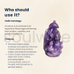 Soulwise Amethyst ametrine Ganesha 14cm Tall, Healing Crystal for Growth, Abundance and Positivity, Diwali Decor, Diwali Gift