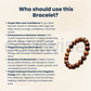 Red Tiger Eye Bracelet 10mm – Natural Healing Crystal Beads for Grounding, Protection & Confidence | Energy Balance Stone