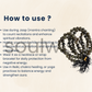 Soulwise Natural Labradorite Jaap Mala 108+1 Beads (8mm) | Spiritual Healing Prayer Beads for Meditation, Mantra Chanting, Reiki & Chakra Balancing