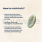 Soulwise Green Aventurine Worry Stone – Thumb Stone, Natural Crystal Healing Pocket Stone