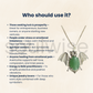 Green Aventurine Bat Symbol Pendant – Natural Crystal Necklace for Luck, Protection & Heart Chakra Energy – Unisex Spiritual Jewelry