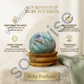 Ruby Fuchsite Crystal Sphere (50–55mm) with Wooden Stand – Natural Healing Crystal Ball for Reiki, Meditation, Chakra Balancing & Home Décor