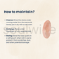 Soulwise Rose Quartz Worry Stone – Natural Thumb Stone for Anxiety Relief, Pocket Crystal for Stress & Self-Love.
