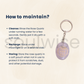 Rose Quartz Angelic Symbol Keychain – Healing Crystal Keyring with Angel Numbers 528, 432, 111 – Energy Frequency Charm for Love, Protection & Spiritual Awakening.