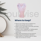 Soulwise Rose Quartz Angel Figurine – Hand-Carved Crystal Guardian Angel – Love & Healing Stone for Protection, Meditation, Gifts & Décor – 1-Inch