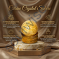 Citrine Healing Crystal Sphere – Natural Gemstone Ball for Wealth, Success, Good Fortune, Joy & Positive Energy | Polished Crystal Sphere for Meditation, Reiki & Home Décor