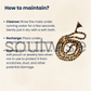 Soulwise Tiger’s Eye 8mm Jaap Mala – 108+1 Beads for Courage, Protection, Focus, Meditation & Mantra Chanting