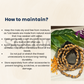 Soulwise Handcrafted Tulsi Jaap Mala 108 Beads – Traditional Prayer Beads Necklace for Devotion & Meditation