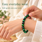 Green Tiger Eye Bracelet 10mm – Natural Stretch Crystal Beads for Protection, Confidence & Positive Energy | Unisex Healing Stone