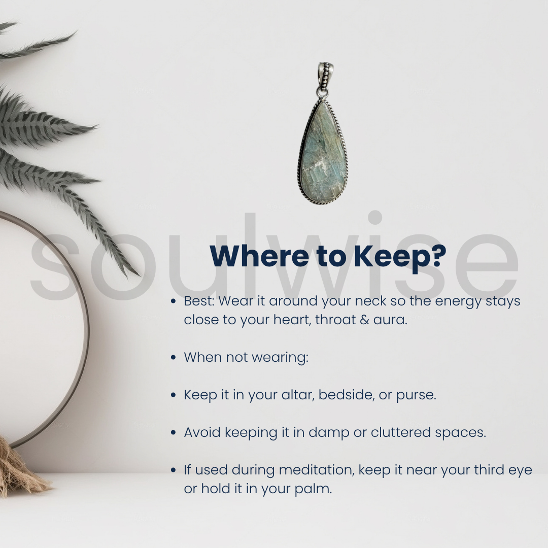 Raw Labradorite Teardrop Pendant Necklace for Women | Natural Stone Healing Crystal Jewelry | Sterling Silver Bezel Set | Unique Gift.