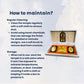 Ram Lalla Ram Mandir Gold Plated Charan Paduka Pocket Temple