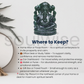 Soulwise Jade Ganesha Idol – 14 cm | Hand-Carved Green Jade Ganpati Statue for Prosperity, Healing & Heart Chakra Energy
