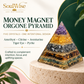 Money Magnet Crystal Pyramid with Green Aventurine, Tiger Eye, Pyrite, Citrine & Amethyst