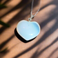 Natural Crystal Heart Pendants – Healing Gemstone Heart Necklaces for Love, Emotional Balance & Positive Energy