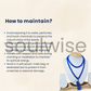 Soulwise Blue Agate 8mm Jaap Mala with 108+1 Beads – Natural Healing Crystal for Meditation, Chanting, Spiritual Balance & Energy Alignment