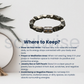 Raw Pyrite Crystal Bracelet with Vajra Charm – Natural Protection Stone Jewelry