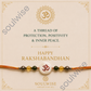 Money Magnet OM Rakhi – Green Jade, Citrine, Pyrite & Mother of Pearl Rakhi for Prosperity, Protection & Positive Energy