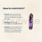 Amethyst Crystal Tower Point – Natural Healing Stone for Meditation, Reiki Energy, Chakra Balancing & Home Decor – Polished Purple Quartz Generator – 3-4 inch