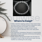 Clear Quartz (Sphatik) Bracelet 8mm – Natural Healing Crystal Beads for Clarity, Focus & Manifestation | Unisex Energy Stone