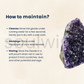 Natural Amethyst Quartz Gemstone Cluster – 10 cm, 700g | Healing Crystal for Protection, Meditation & Home Décor | Raw Energy Stone Gift