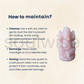 Soulwise Rose Quartz Ganesha Idol – 7 cm | Hand-Carved Ganesh in Natural Rose Quartz for Love, Healing & Peace