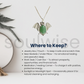 Green Aventurine Bat Symbol Pendant – Natural Crystal Necklace for Luck, Protection & Heart Chakra Energy – Unisex Spiritual Jewelry