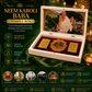 Neem Karoli Baba Temple Box with Golden Charan Paduka & Divine Photo Frame – Premium Spiritual Keepsake for Home Temple, Office & Meditation Space