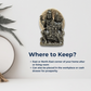 Divine Family Statue of Lord Shiva, Parvati, & Ganesha |Pyrite Shiva Parivar Idol | Prosperity & Protection Figurine for Home Temple, Vastu, Meditation & Spiritual Gifts.