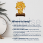 Bonsai Citrine Tree Money Tree Feng Shui,Gold Crystal Ornaments with 6 Hanging Coin Charms for Health, Wealth and Happiness((7 x 3 inch)