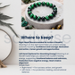 Green Tiger Eye Bracelet 10mm – Natural Stretch Crystal Beads for Protection, Confidence & Positive Energy | Unisex Healing Stone