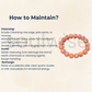 Rhodocrosite Gemstone Bracelet – 12mm Natural Beads for Heart Healing & Emotional Balance