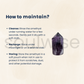 Soulwise Chevron Amethyst Tower – 380g Freeform Natural Crystal Point