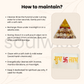 Laxmi Pyramid with Shubh Labh Selenite Plate | Diwali Puja & Vastu Combo for Wealth, Positivity & Gifting | Spiritual Decor for Home, Office, Shop
