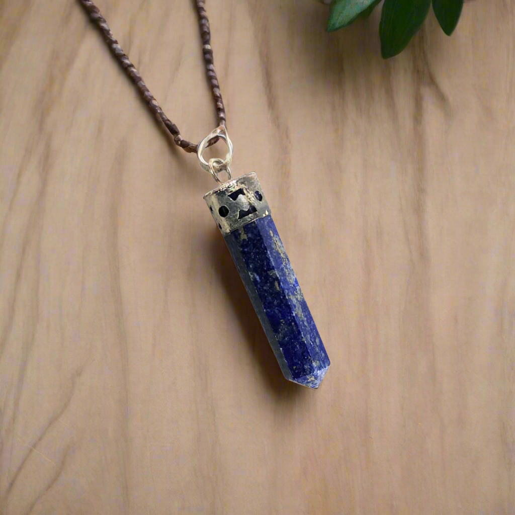 Natural Crystal Point Pendant