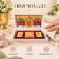 Sai Baba Temple Box – Compact Devotional Mandir for Home Prayer, Travel & Religious Gifting