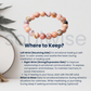 Pink Opal 10mm Crystal Beaded Bracelet for Men & Women – Natural Stone for Emotional Healing, Love & Heart Chakra Balance
