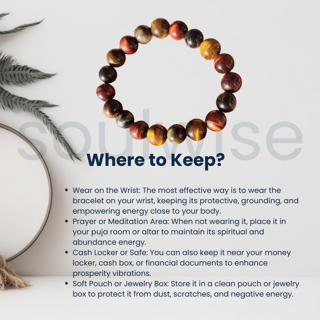 Natural Golden Obsidian Beaded Bracelet 10mm  – Protection & Energy Crystal Bracelet for Men & Women
