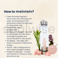 Rose Quartz Crystal Water Bottle, Crystal Elixir Water Bottle 500 ml