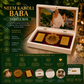 Neem Karoli Baba Temple Box with Golden Charan Paduka & Divine Photo Frame – Premium Spiritual Keepsake for Home Temple, Office & Meditation Space