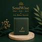 Men's Wallet with Begin Anew Angelic Zibu Symbol – Premium Vegan Leather Wallet for New Beginnings, Success & Positive Transformation