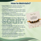 Tiger Eye 5 Beads Rakhi – Natural Crystal Rakhi for Courage, Confidence, Protection & Success