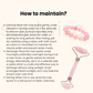 Soulwise Crystal Facial Massage Tools – Rose Quartz Bracelet & Rose Quartz Face Roller for Her | Ideal Gift for Birthday, Anniversary, Valentine's Day | Relaxation & Skincare Combo for Sister
