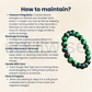 Green Tiger Eye Bracelet 10mm – Natural Stretch Crystal Beads for Protection, Confidence & Positive Energy | Unisex Healing Stone